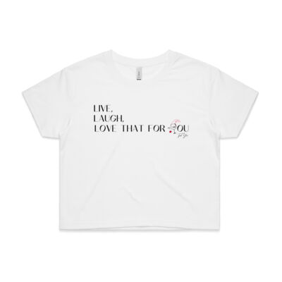 LIVE, LAUGH, LOVE THAT FOR YOU (black text)  Thumbnail